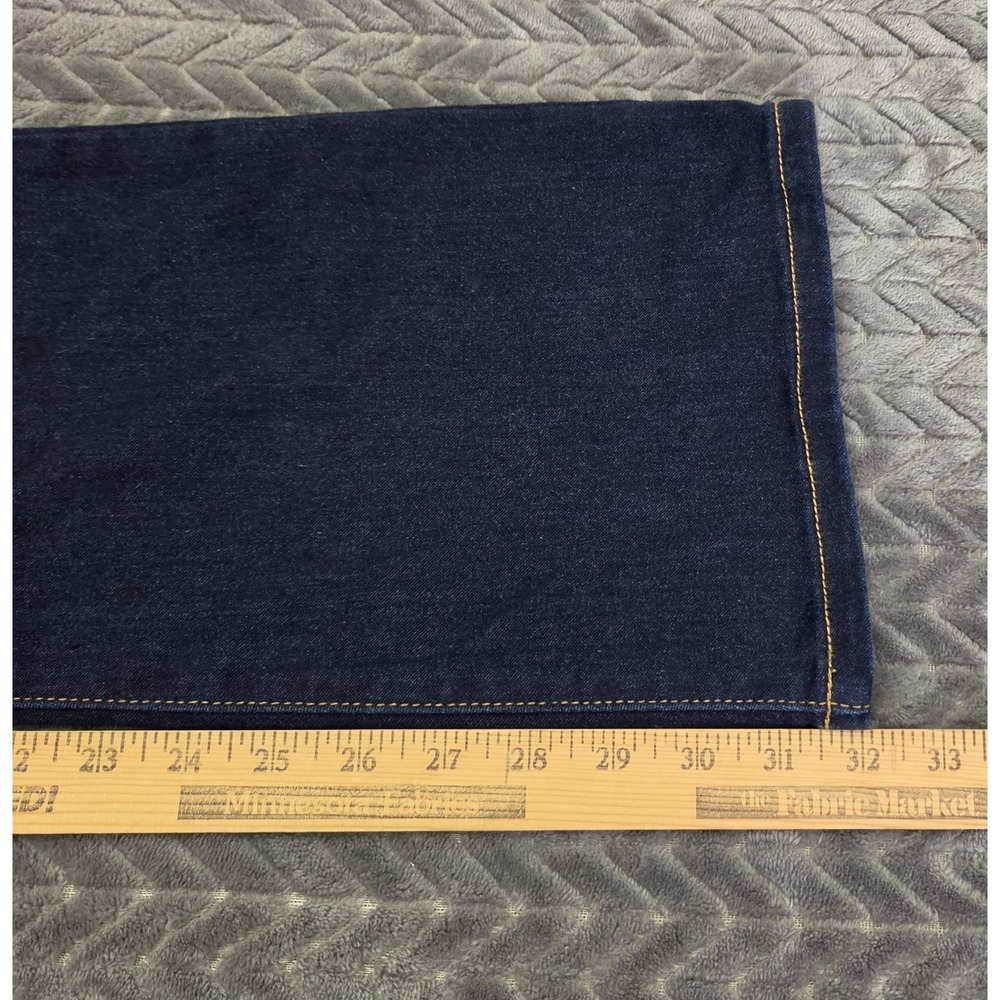 *NEW w/Tags Michael Kors Jeans Straight Leg Women's Size 4 Dark Blue Indigo - Picture 9 of 9